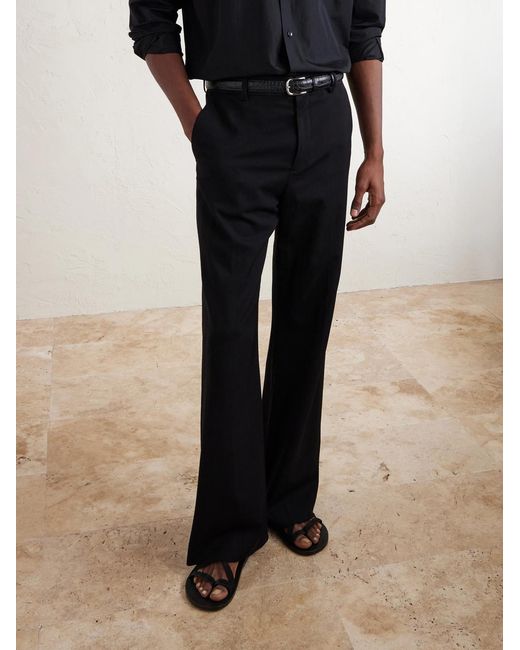 Tom Ford Black Alfred Suede Sandals for men
