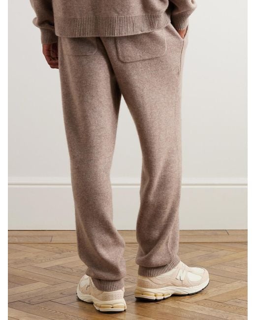 NN07 Natural 6610 Straight-leg Wool And Cashmere-blend Sweatpants for men