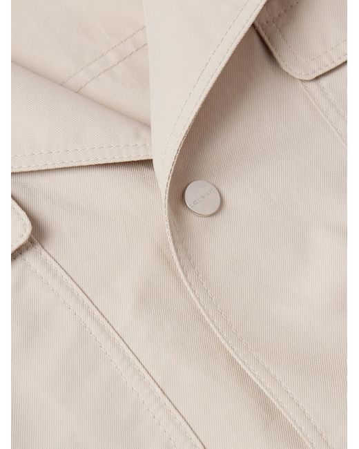 Kiton Natural Cotton-twill Jacket for men