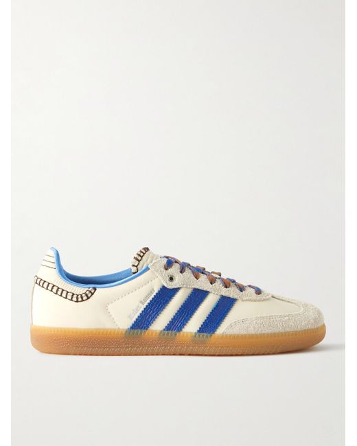 Adidas Originals Blue Wales Bonner Samba Nylon for men