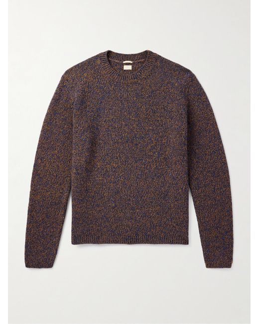 Massimo Alba Purple Chad Wool Sweater for men