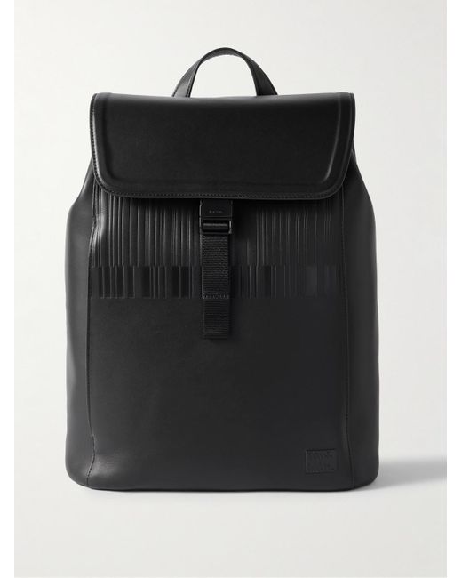 Paul Smith Rucksack aus Leder mit Prägung in Black für Herren