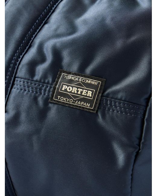 Porter-Yoshida and Co Blue Tanker Drum Nylon-twill Weekend Bag for men