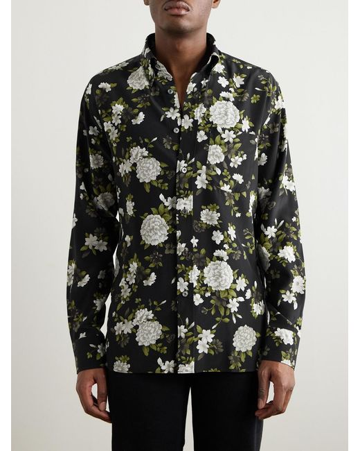 Tom Ford Black Silk Shirt for men