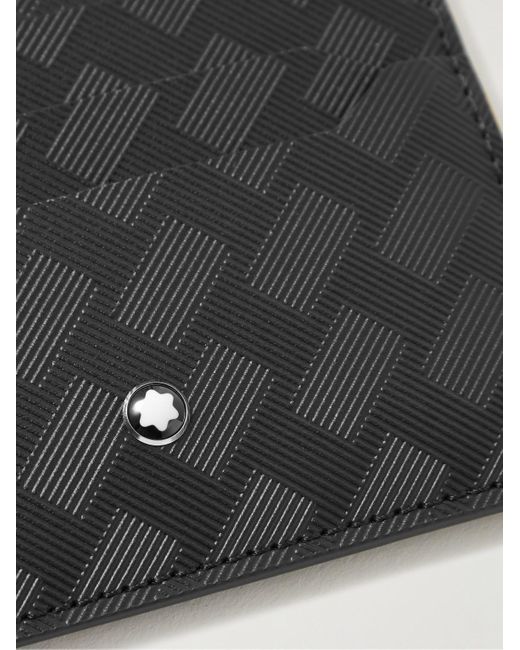 Montblanc Black Extreme 3.0 Textured-leather Cardholder for men