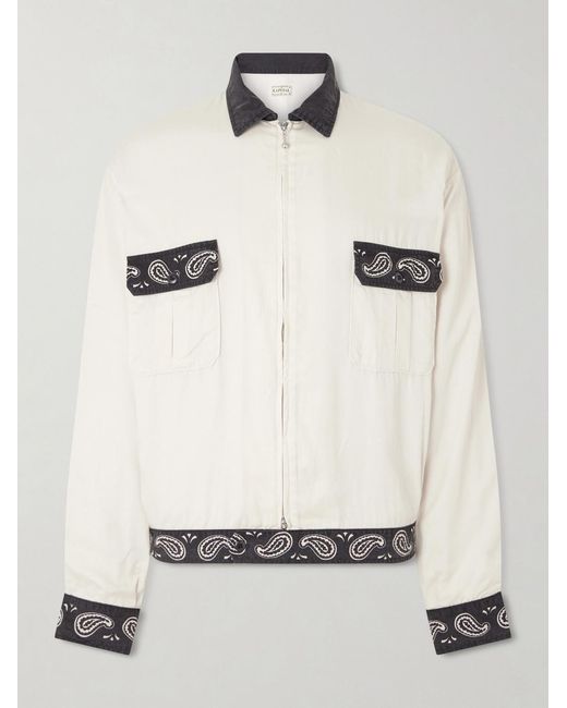 Kapital Natural Rayon Twill Jacket for men