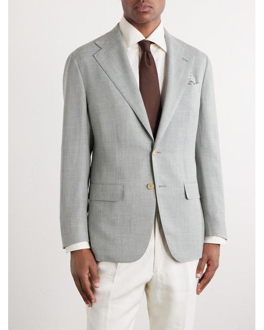 Thom Sweeney Gray Wool for men