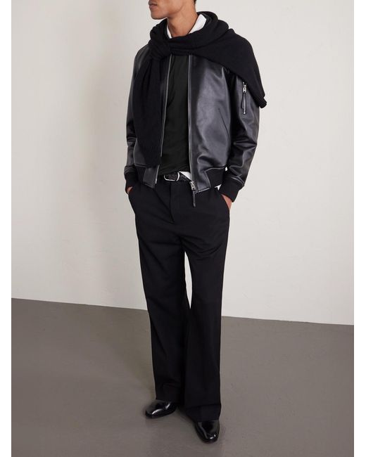 Tom Ford Black Lyocell And Cotton-Blend T-Shirt for men