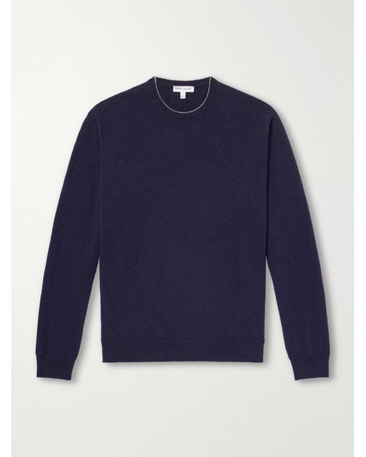 Peter Millar Blue Crown Heritage Cashmere Sweater for men