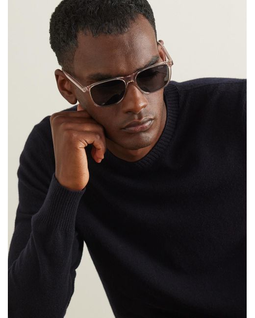 Dior InDior S3I Sonnenbrille mit eckigem Rahmen aus Azetat in Gray für Herren