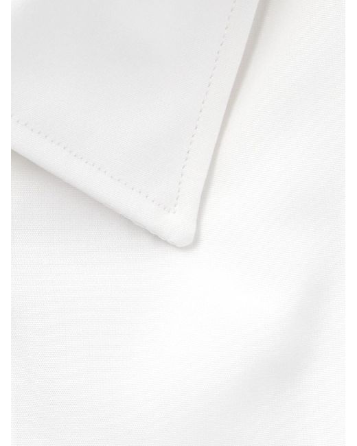 Paul Smith White Cotton-Poplin Shirt for men