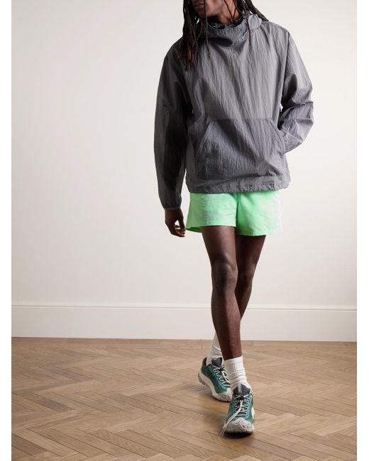 Shorts a gamba larga in nylon con logo ricamato ACG Reservoir Goat di Nike in Green da Uomo