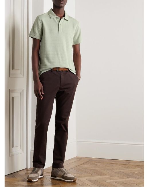 Mr P. Green Organic Cotton-piqué Polo Shirt for men