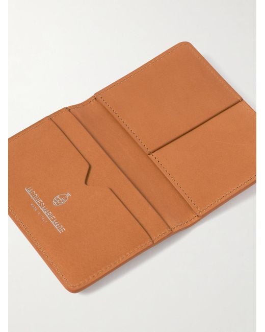 Jacques Marie Mage Natural Cassandre Leather Bifold Wallet for men
