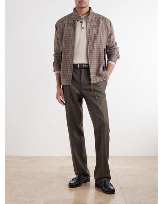 Sunspel Natural Cashmere Polo-Shirt for men