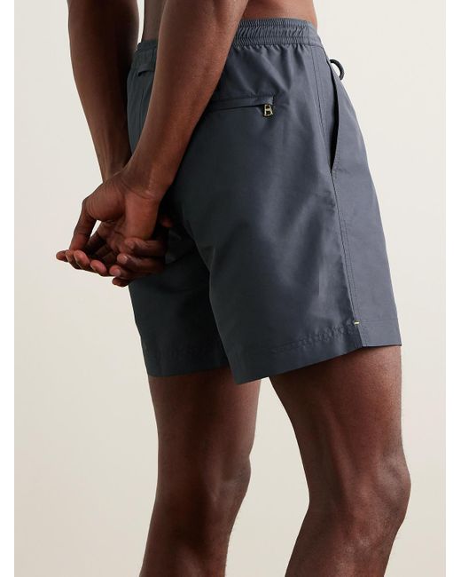 Orlebar Brown Blue Bulldog Straight-leg Mid-length Swim Shorts for men