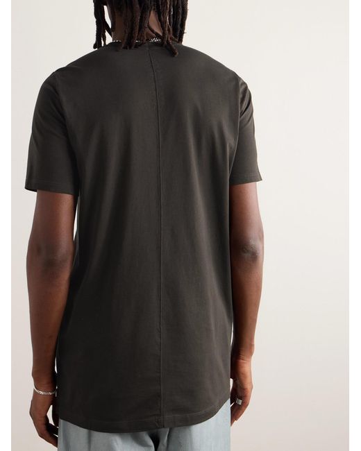Rick Owens Black Level Slim-Fit Cotton-Jersey T-Shirt for men