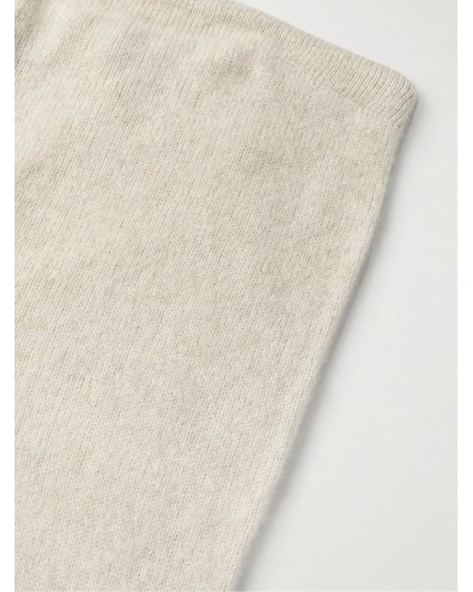 The Elder Statesman Natural Cashmere Sweatpants for men