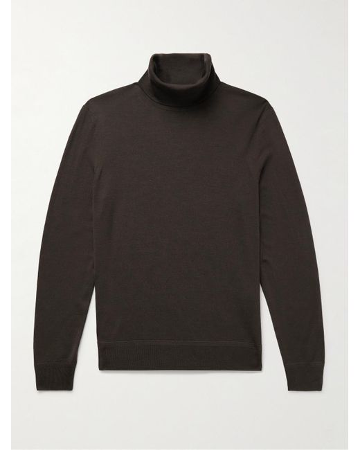 Pullover A Collo Alto di Tom Ford in Gray da Uomo