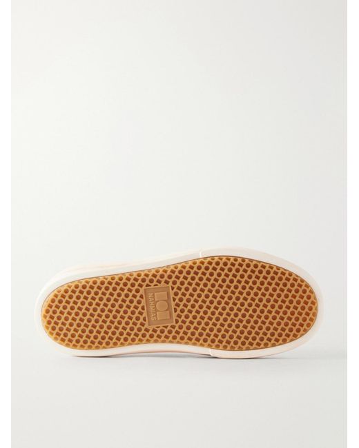 NAHMIAS Blue Ollie Cotton-Canvas Sneakers for men