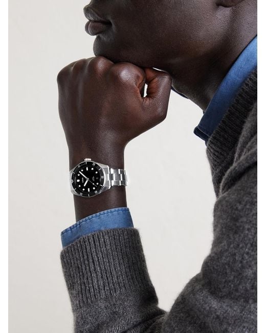 Oris Black Divers Date Automatic 39Mm Stainless Steel Watch, Ref. No. 01 733 7795 4054 for men