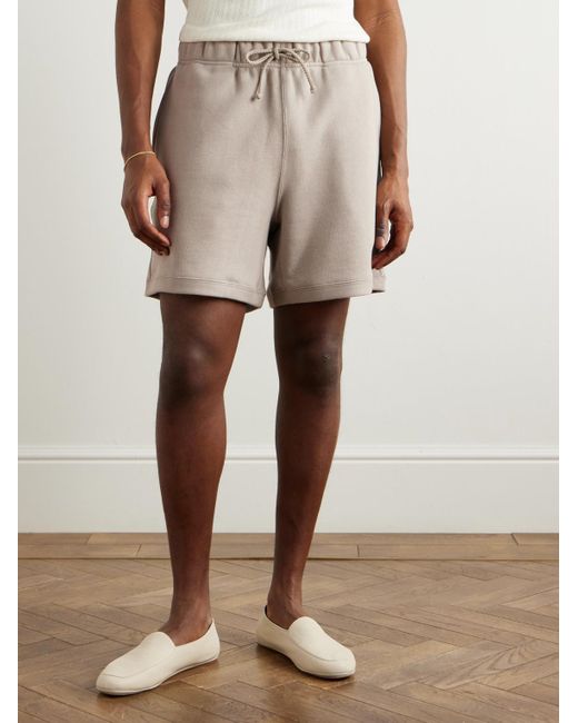 Shorts A Gamba Dritta di STÒFFA in Natural da Uomo