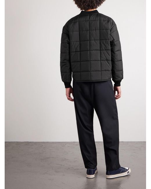 Neighborhood Black Reversible Padded Shell Jacket for men