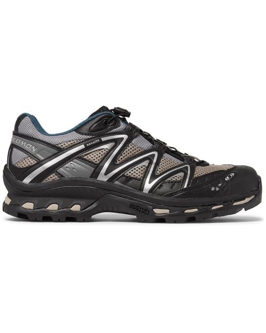 Salomon Xt quest Adv Mesh And Rubber Running Sneakers in Black for