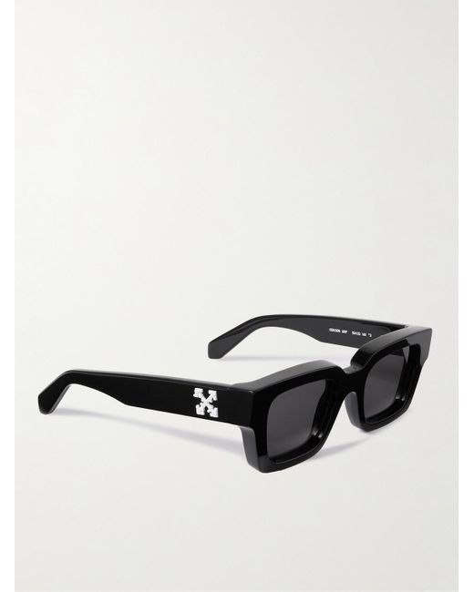 Off-White c/o Virgil Abloh Virgil Square-frame Acetate Sunglasses in Black  for Men | Lyst UK