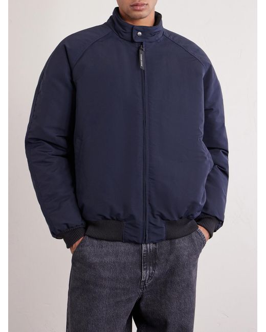 Canada Goose Blue Legacy Organic Cotton-Blend Down Bomber Jacket for men