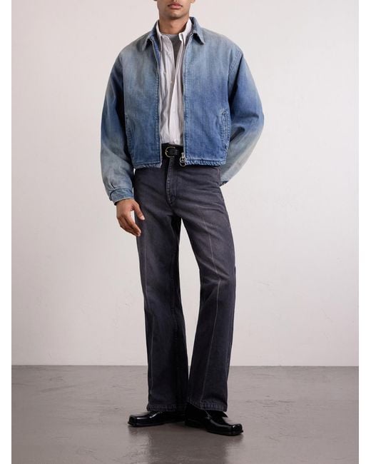 Kapital Blue 14Oz Denim Straight-Leg Jeans for men