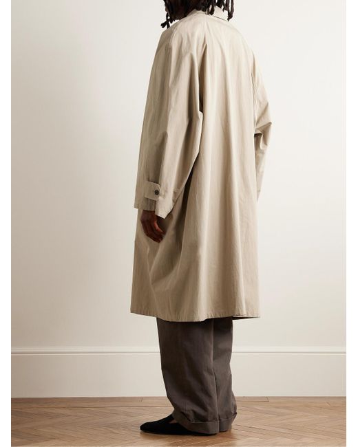 The Row Natural Flemming Cotton Trench Coat for men