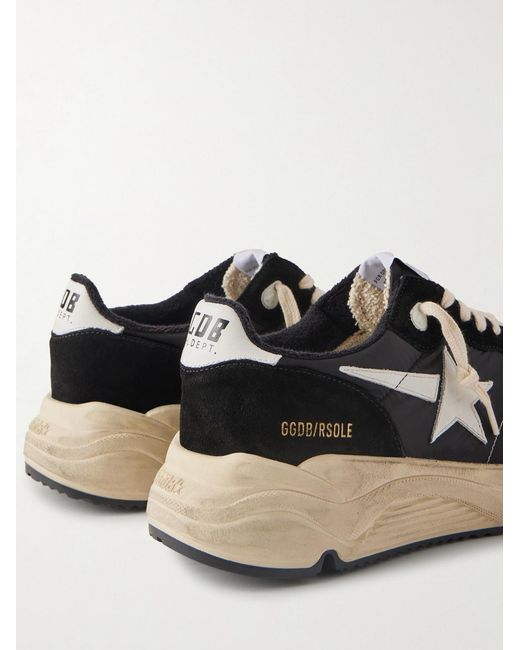 Golden Goose Deluxe Brand Black Running Sneakers for men