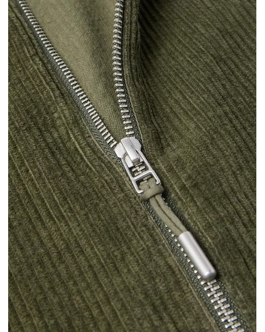 Folk Green Cotton-Corduroy Jacket for men