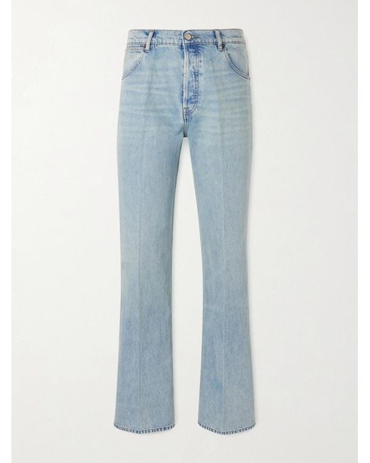 Husbands Blue Flared Jeans for men