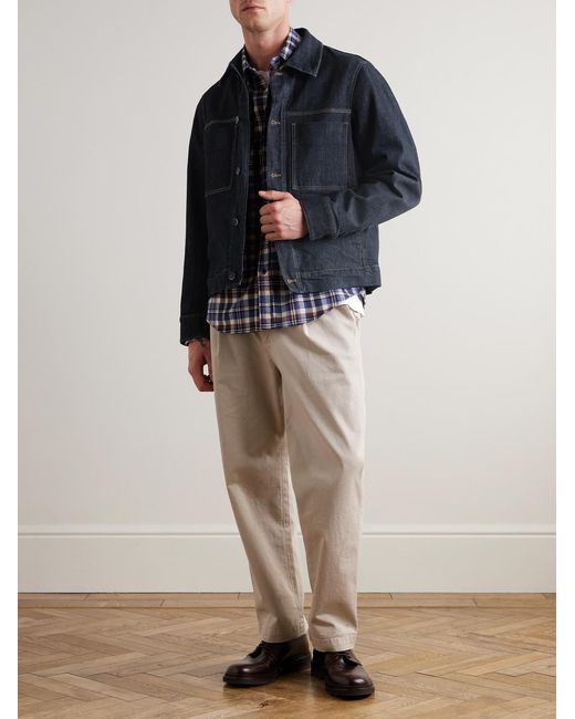 Barena Blue Denim Jacket for men
