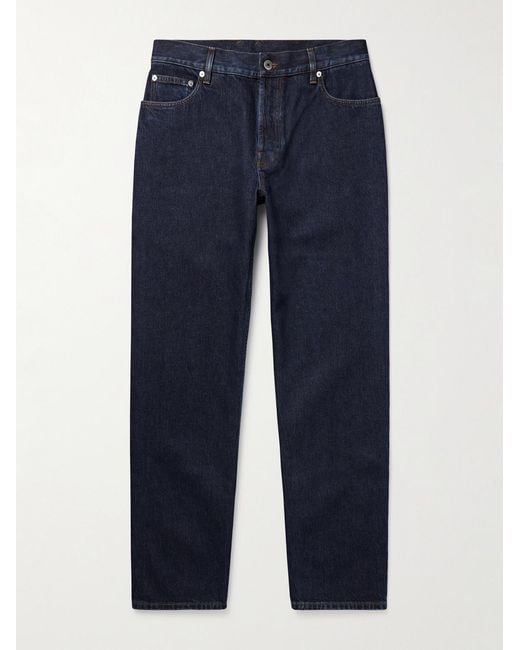 Burberry Blue Straight-Leg Jeans for men
