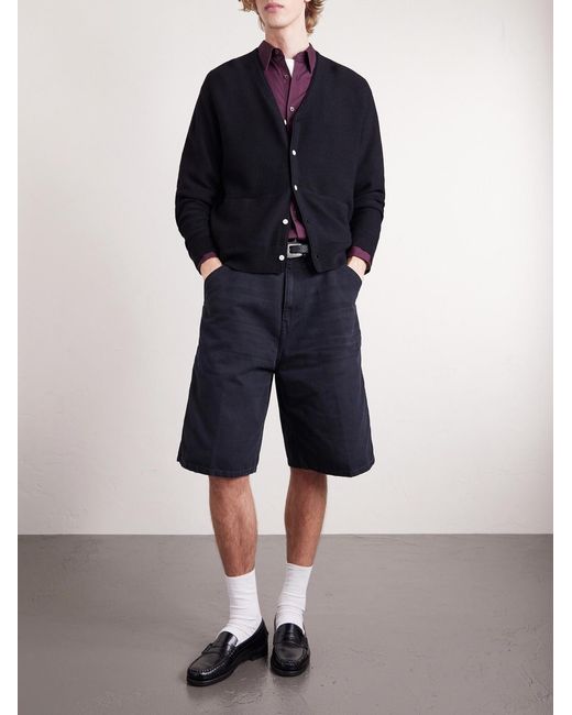 Visvim Blue Selmer Wool Cardigan for men