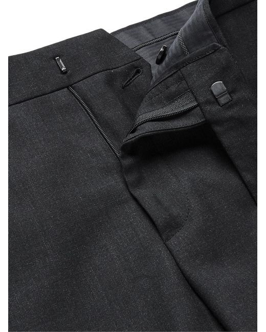 Paul Smith Gray Soho Slim-Fit Wool Suit Trousers for men