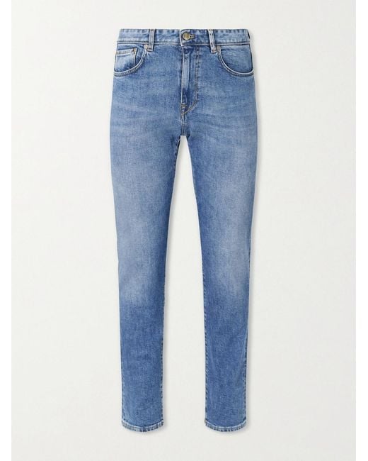 Slowear Blue Straight-leg Jeans for men