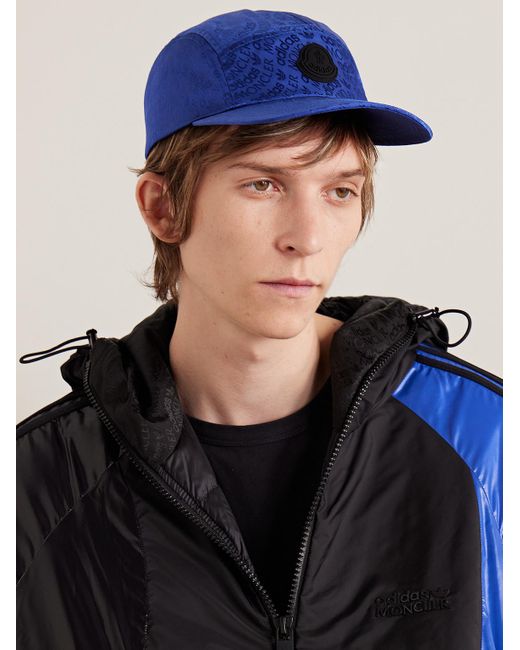 Moncler Genius Blue Adidas Originals Appliquéd Logo-jacquard Nylon Baseball Cap for men