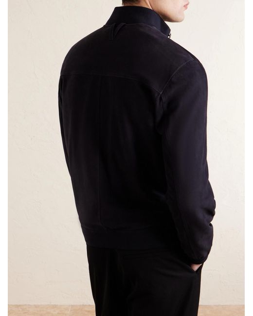 Valstar Blue Ino Suede Jacket for men