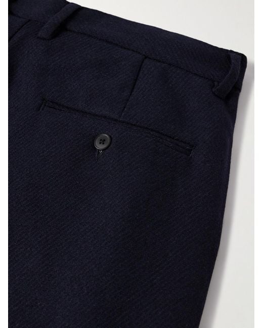 Pantaloni di Portuguese Flannel in Blue da Uomo