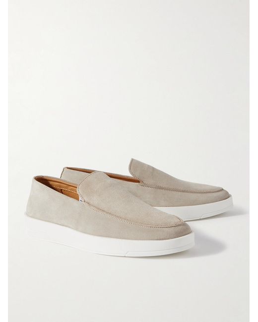 Mr P. Natural Peter Suede Loafers for men