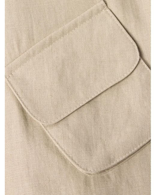 STÒFFA Natural Linen-twill Blouson Jacket for men