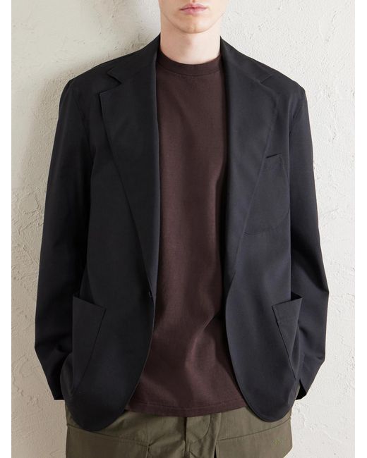 A.PRESSE Brown Heavy Weight Cotton-Jersey T-Shirt for men