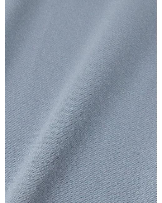 Eleventy Blue Cotton-Jersey T-Shirt for men