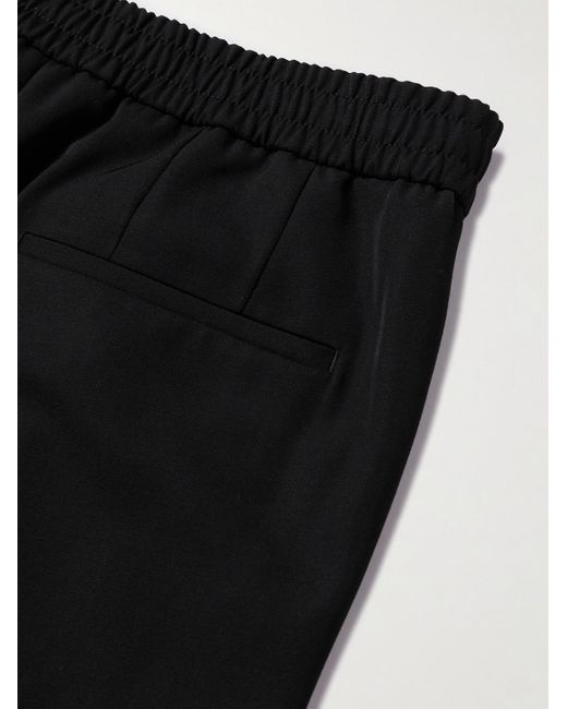 Gucci Black Straight-leg Twill Trousers for men