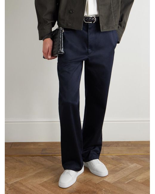 Christian Louboutin St Louis Slip-ons aus Leder in White für Herren