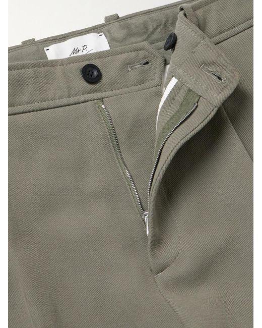 Mr P. Green Cotton-Twill Trousers for men